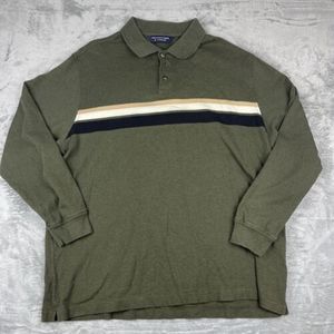 roundtree‎ and yorke mens Long Sleeve Polo Shirt Golf 100% Cotton Classic